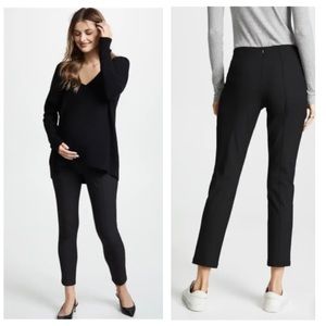Hatch The Stiletto black maternity pants